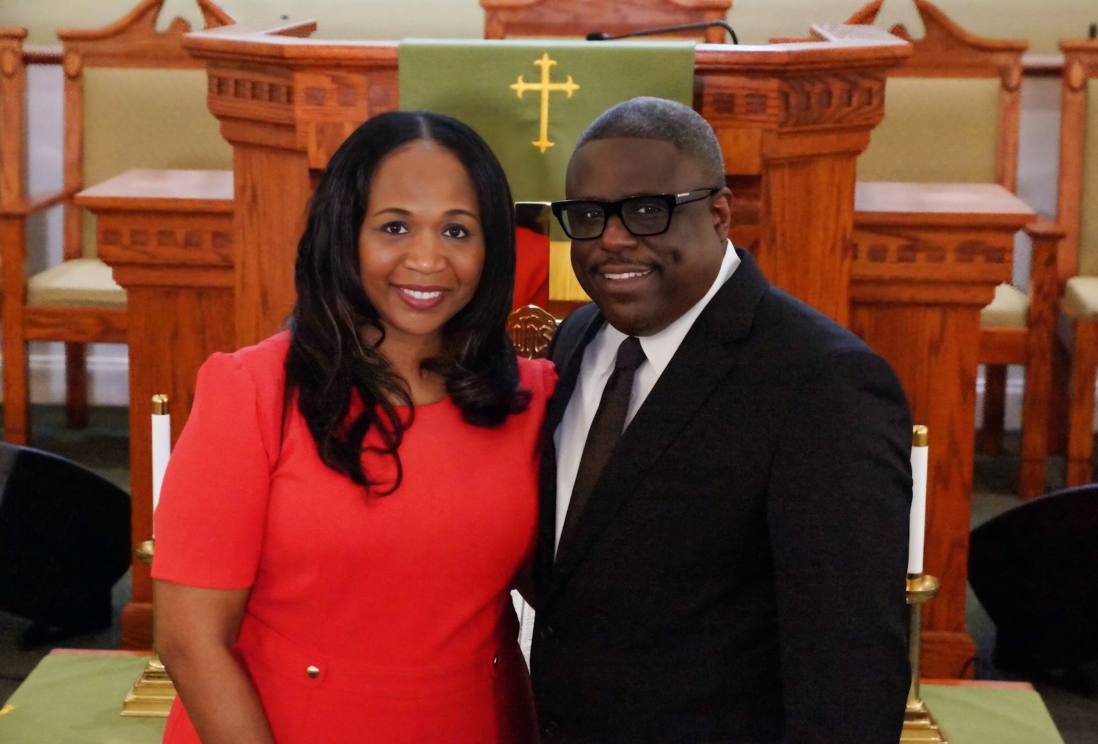 Pastor Edmonds with Lady Patrice and Family
